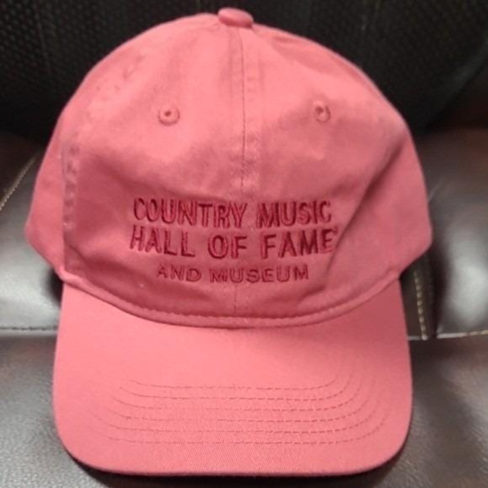 Country Music Hall of Fame Red Baseball Cap‎ Port Authority NWT